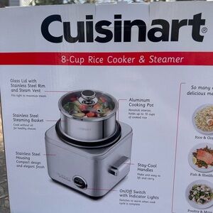 Cuisinart 8-Cup Rice Cooker & Steamer